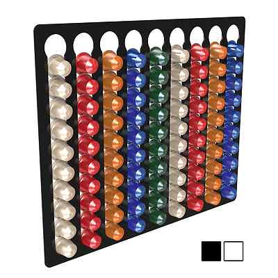 9 Bay 90 Nespresso Kapsel Kaffeepad Halter Ständer Behälter Wand Display Rack