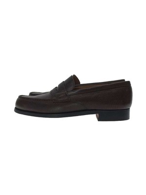 J.M.Weston 180/Signature Loafer/Lizard/Uk6/Brown/Leather/41 846 
