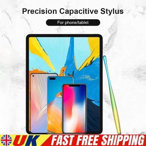 Gradient Slim Waist Pen for Touch Screens with Fiber Tip (Yellow)