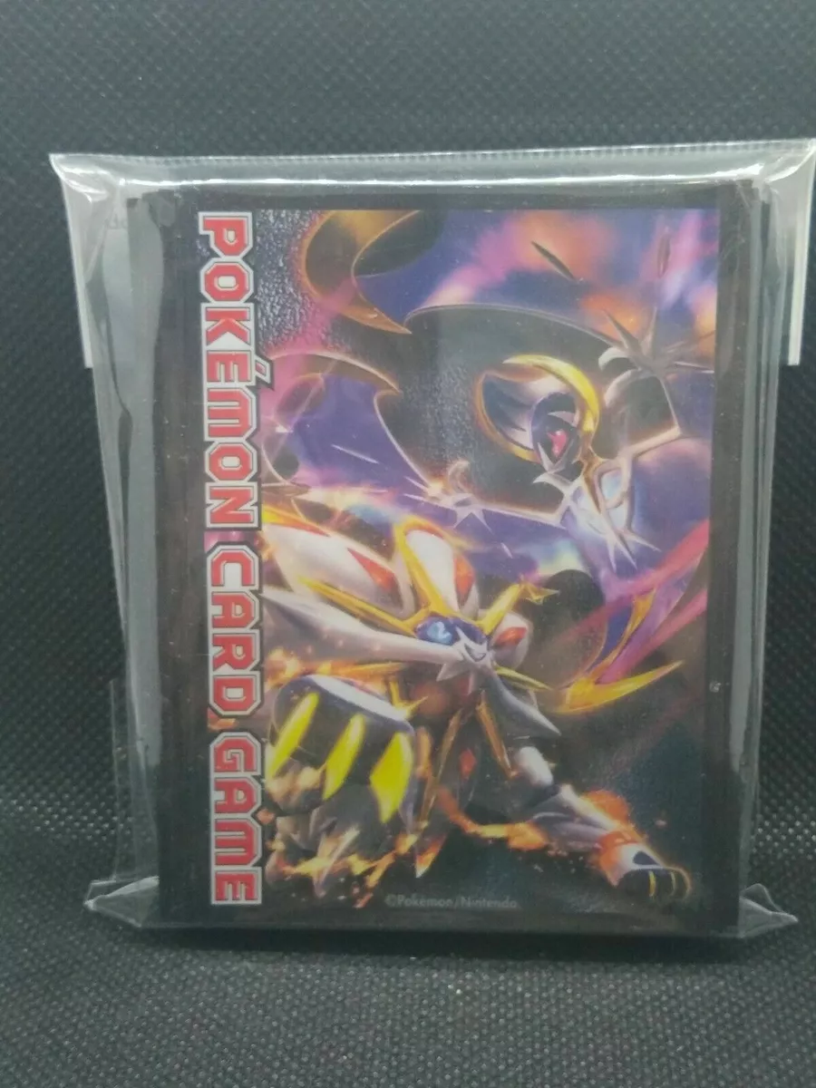 Pokemon Center Sun & Moon Lunala & Solgaleo 64ct Sleeves