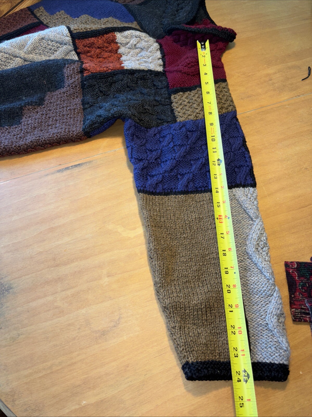 133 Peruvian Connection Merino Patchwork Amazing … - image 6