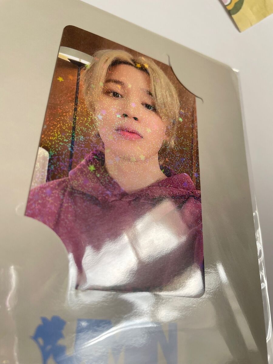BTS JIMIN MUSE POB JPFC + UMS Limited Photocard hologram BTS JIMIN MUSE POB JPFC + UMS Limited Photocard hologram
