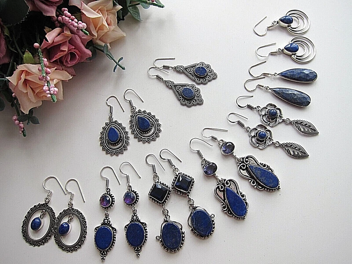 Long store earrings ebay