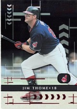 Jim Thome Absolute Memorabilia 2001 Baseball Card #62