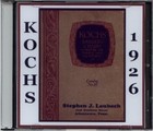 Koch's Friseurstühle Katalog #39 von 1926 auf CD - Stühle. stangen und mehr