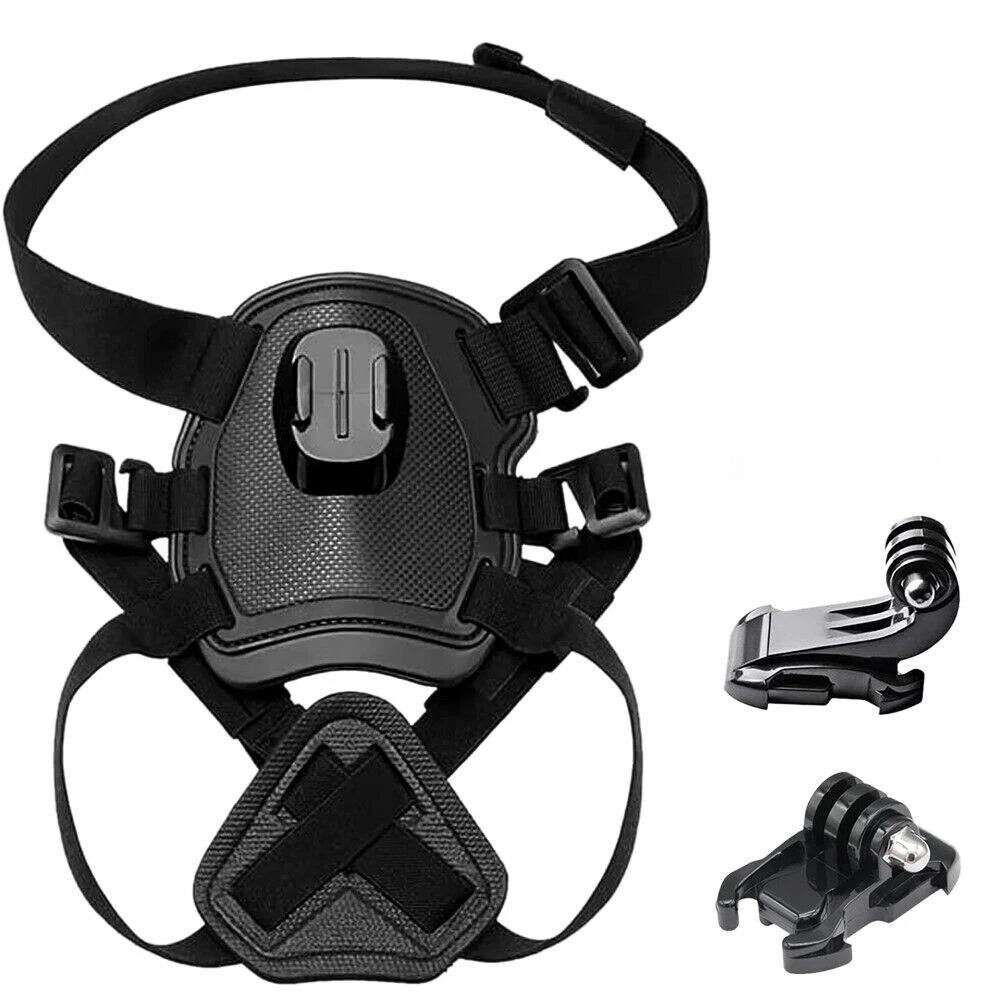 Dog Harness Mount For GoPro, Soft Adjustable For GoPro Hero All Models, Black