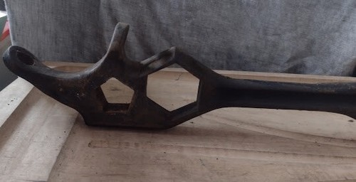 Antiker Feuerwehrauto Hydrantenschlüssel über hundert Jahre alt sehr selten - Bild 4 von 6