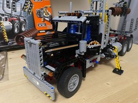 LEGO Technic 9397 Logging Truck 100% complete with instructions and box