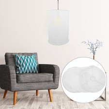  Lamp Shade Chandelier Hanging Ceiling Light Creative Fabric Pendant Lighting