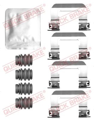 ZubehÖRsatz Scheibenbremsbelag Hinten Quick Brake 109 0149 FÜR Tesla Volvo-image