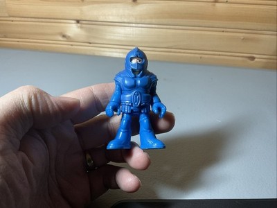 Fisher Price Imaginext Eagle Talon Castle KNIGHT Goatee Blue Figure w Armor