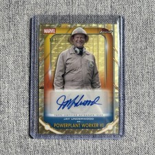 Topps 2026 Finest Superfractor Auto Jay Underwood Powerplant Worker #1 1/1