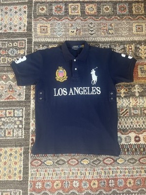 Polo Ralph Lauren Classic Los Angeles Navy Blue Slim Fit Men's