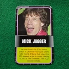 Mick Jagger - Rolling Stones - Single Trivia Trading Card