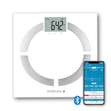 medisana BS 444 connect mit App - K&ouml;rperanalysewaage bis 180 kg Personenwaage