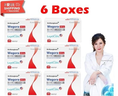 6 X WEGORA Dr.Khongkwan SLM PenCap Lepticore Dietary Supplement
