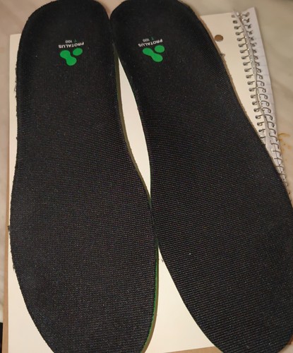 Protalus t-100 US SIZE 10 mens shoe insoles (OPENBOX)