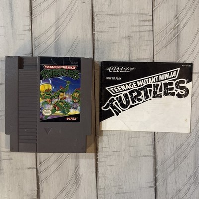 Teenage Mutant Ninja Turtles Game (Nintendo NES) With Manual 