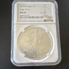 U.S. Mint American Eagle 2025 Silver 1 oz MS 69 NGC Eagle Privy