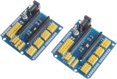 2pcs Nano V3.0 I/O Expansion Sensor Shield UNO R3 Arduino Compatible