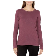 Velvet by Graham & Spencer Bison Long Sleeve Top - Size 1X