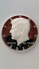 2021-S United States Proof Silver, Kennedy Half Dollar