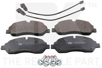 Bremsbelagsatz Scheibenbremse NK 222582 FüR Transit Ford V363 FCD FDD FED FFD F3