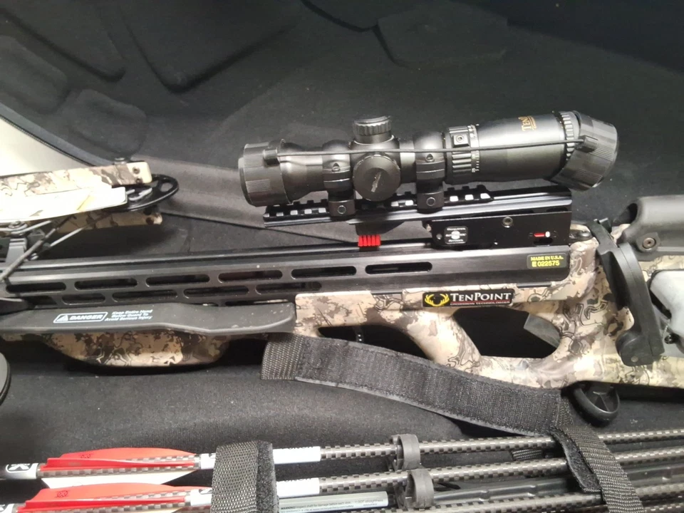 Besta Tenpoint Stealth NXT com mira telescópica e manivela Accudraw - Imagem 4 de 4