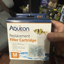 Aqueon EcoRenew Medium Replacement Filter Cartridges 6 Pack