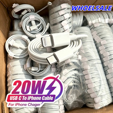 USB-C to iPhone Cable 20W For iPhone 14/13/12/11/8/X Type C Car Charger Cord Lot