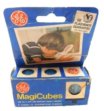 GE MagiCubes Pocket Camera Flash Bulbs 3 Pack 12 Flashes