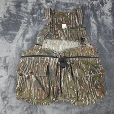 VTG 10X Realtree Camo NWTF Turkey Hunting Vest Size 2XL With Seat Pad USA Read