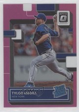 2022 Panini Donruss Optic Rated Rookie Pink Prizm Tylor Megill #60 0t2