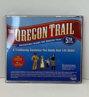 The Oregon Trail: 5th Fifth Edition Windows / Mac PC Disc The