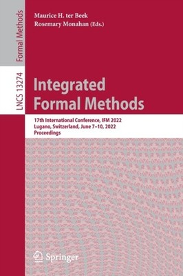 Integrated Formal Methods: 17th International  by Maurice H. ter Beek PAPERBACK