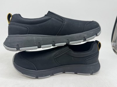 Gerry Moc II Sneakers Men's Black Slip-On Round Toe Comfort Casual Shoes - 10