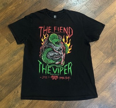 WWE WrestleMania 37 The Fiend vs Randy Orton Match T-Shirt XL Official 2021