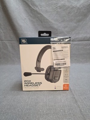 Delton 20X Wireless Computer Headset with Noise Cancelling Microphone 
