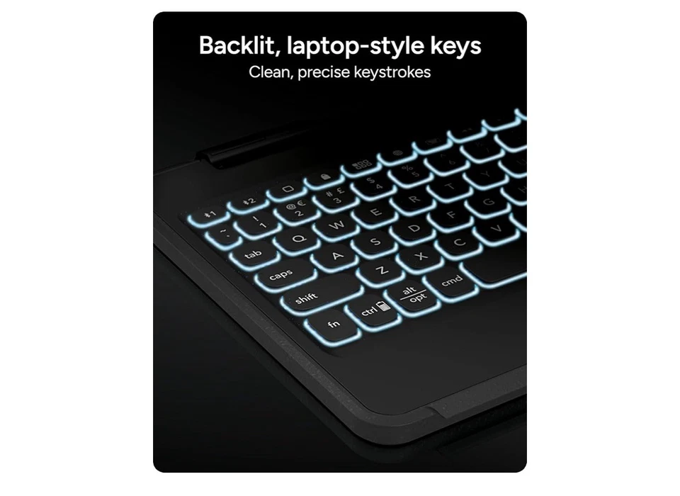 Libro resistente ZAGG para Apple iPad 10,9 pulgadas (10.ª generación) - negro - Foto 2 de 4