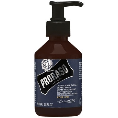 Proraso Azur Lime Bartwaschgel 200ml Citrusduft reinigt und pflegt Bart