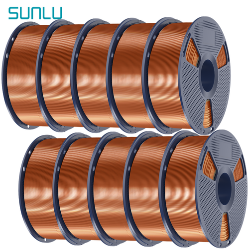 SUNLU 5×1KG/10×1KG PLA PETG Seide ABS ASA SILK 3D Drucker Filament 1KG Spule - Afbeelding 87 van 153