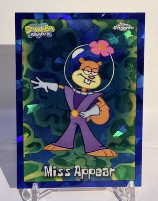 2025 Topps SpongeBob Sapphire - Miss Appear - (Sandy Cheeks) 