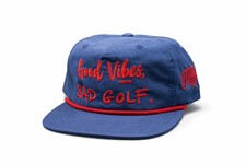 Hella Golf Company ~ Good Vibes Bad Golf Edition ~  Richardson | SnapBack Navy