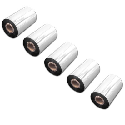 5x Thermotransfer Band für Bixolon Samsung SLP-TX403 SLP-TX400 Wachs Harz schwa