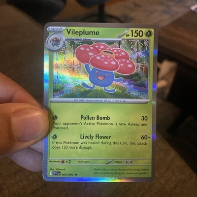 Vileplume 003/094 - Holo Rare - Pokémon TCG: Phantasmal Flames