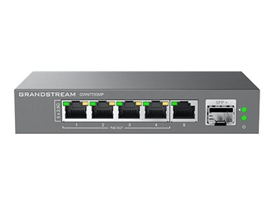 Grandstream GWN7700MP Switch Netzwerk Switch 2,5 Gbps 5-Port Ethernet Power over