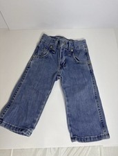 Wrangler Retro Toddler Jeans 1T Relaxed Fit Boot Cut Adjustable Waist Boys Girls