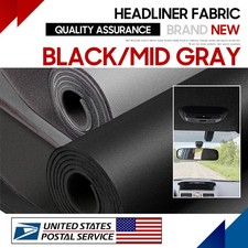 3MM Flat Knit Headliner Fabric Foam Back Auto Roof Repair Upholstery Material