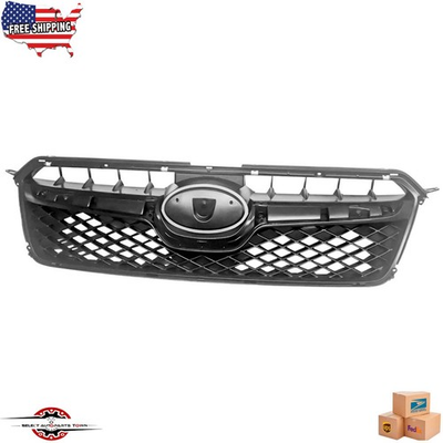#ad Fits 2013 2014 2015 Subaru XV Crosstrek New Front Grille Black Shell and Insert $360.32
