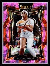 2025 Panini Select WNBA #42 Aneesah Morrow Pink Ice Prizms
